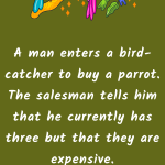 3 Parrots…