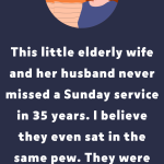 Elderly Couple in Church